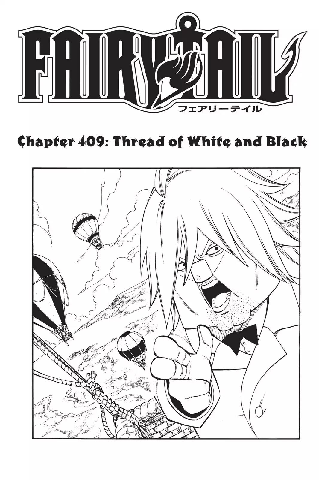 Fairy Tail Chapter 409 page 1 - Chapter 409: Thread of White And Black