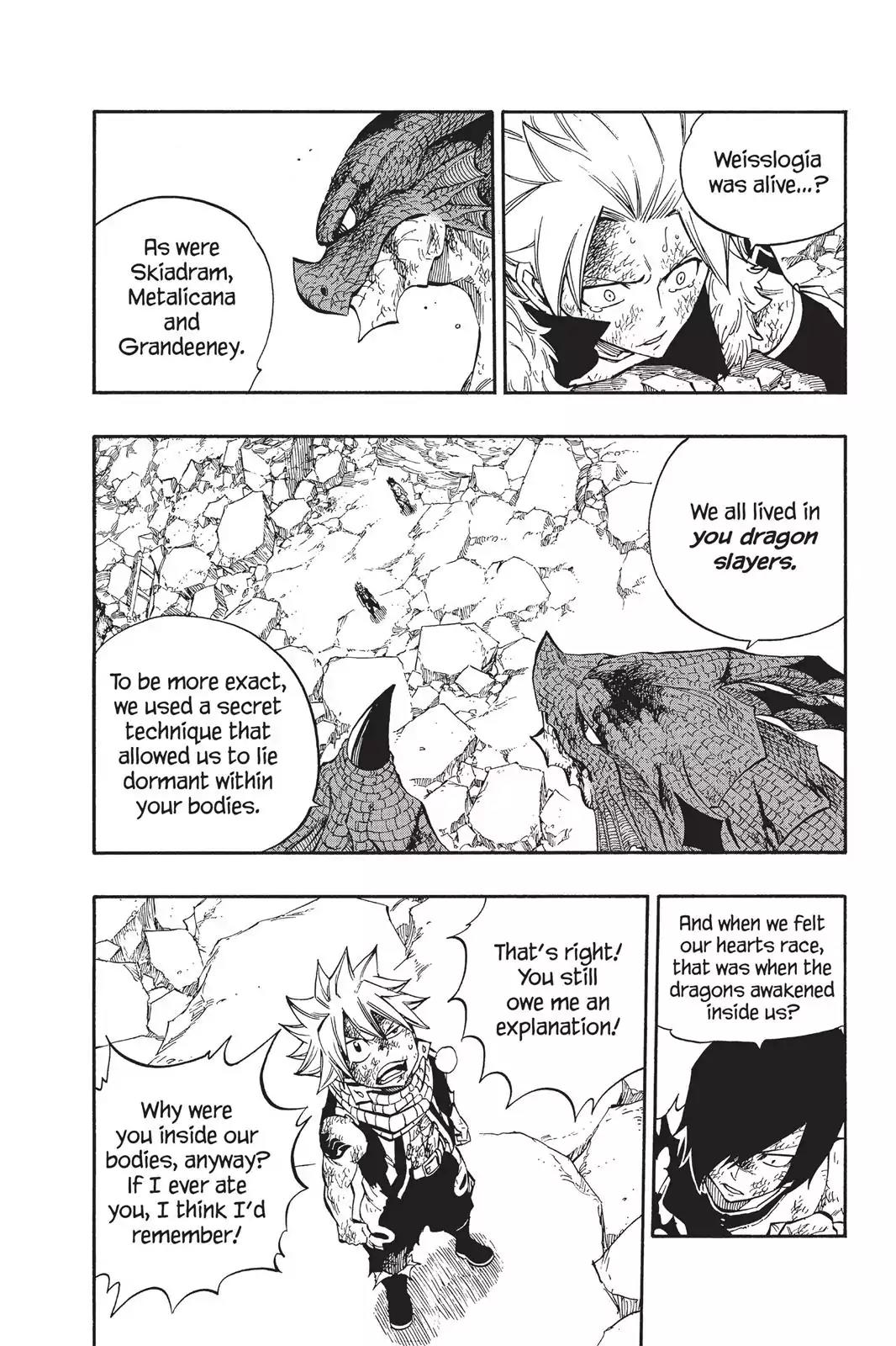 Fairy Tail Chapter 413 page 12 - Chapter 413: The Tome of End