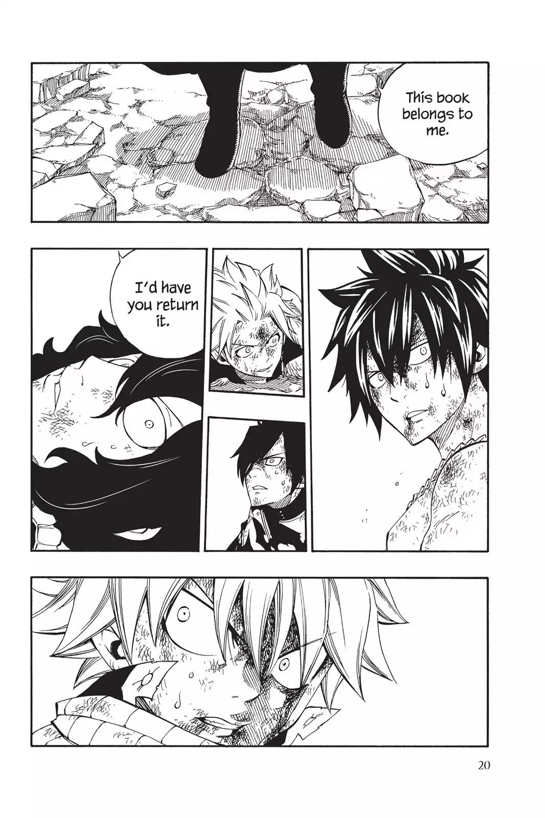 Fairy Tail Chapter 413 page 21 - Chapter 413: The Tome of End