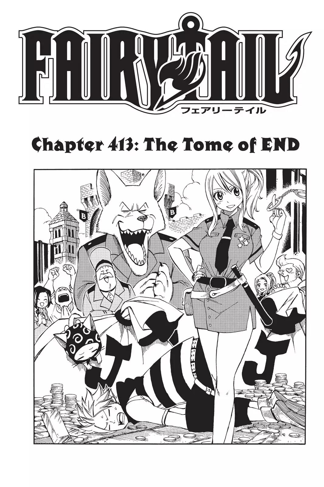 Fairy Tail Chapter 413 page 5 - Chapter 413: The Tome of End