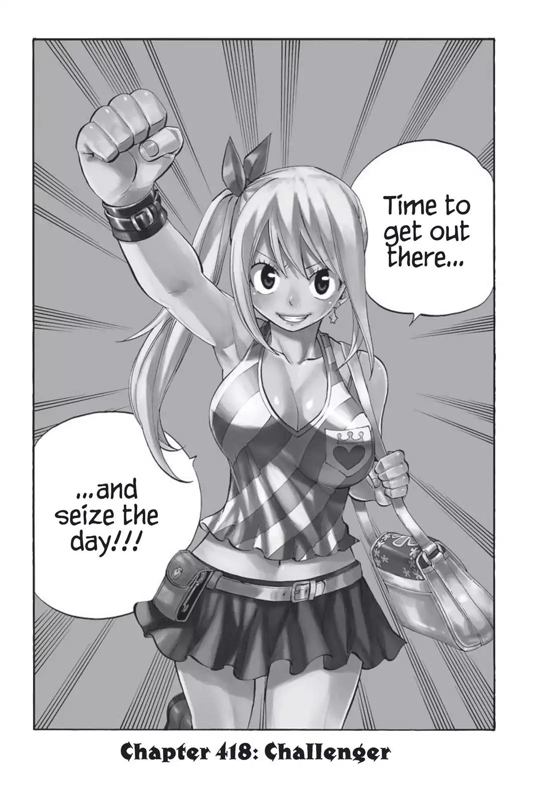 Fairy Tail Chapter 418 page 3 - Chapter 418: The Challenger