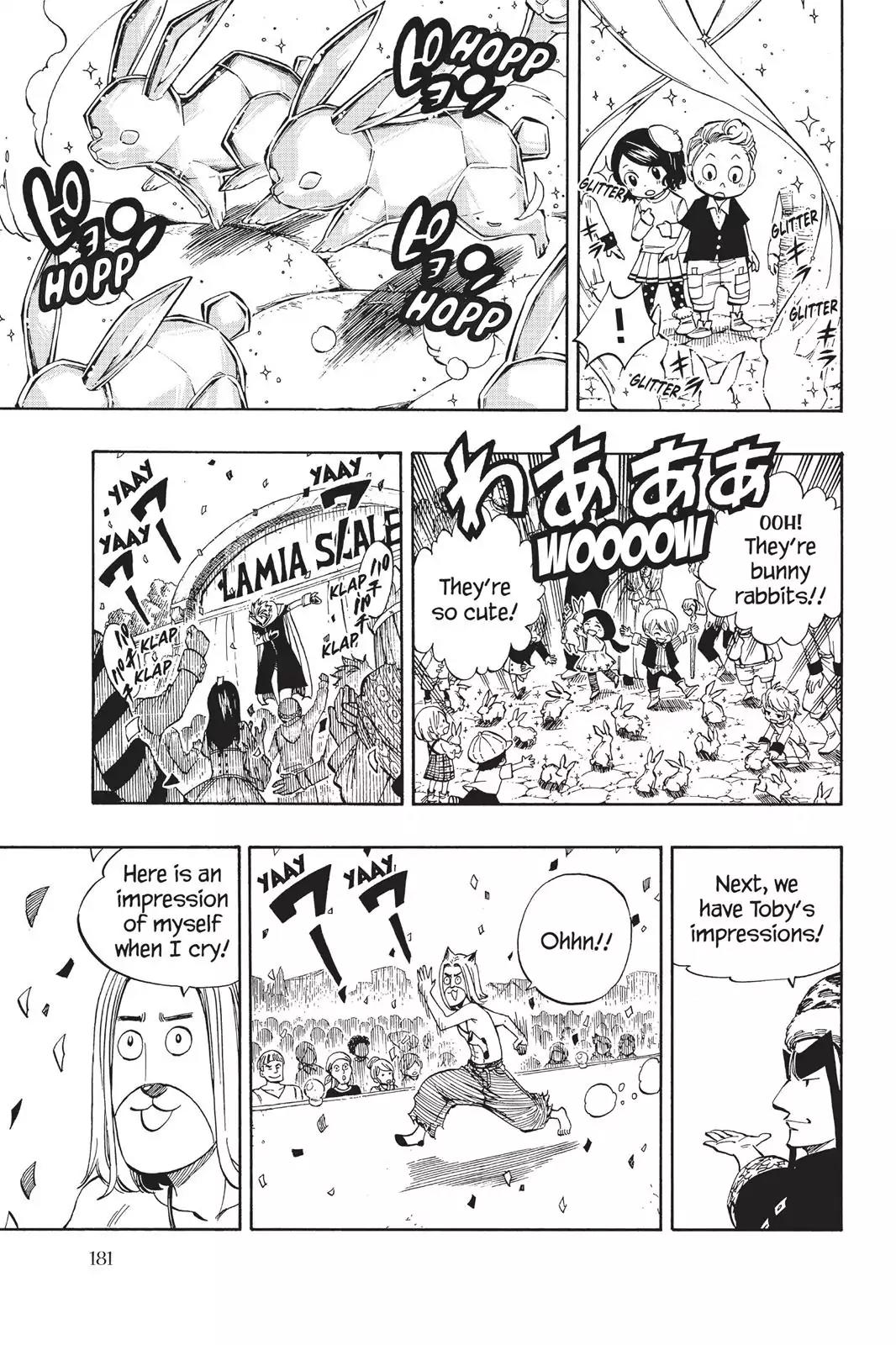Fairy Tail Chapter 420 page 11 - Chapter 420: Lamia Scale's Thanksgiving Day