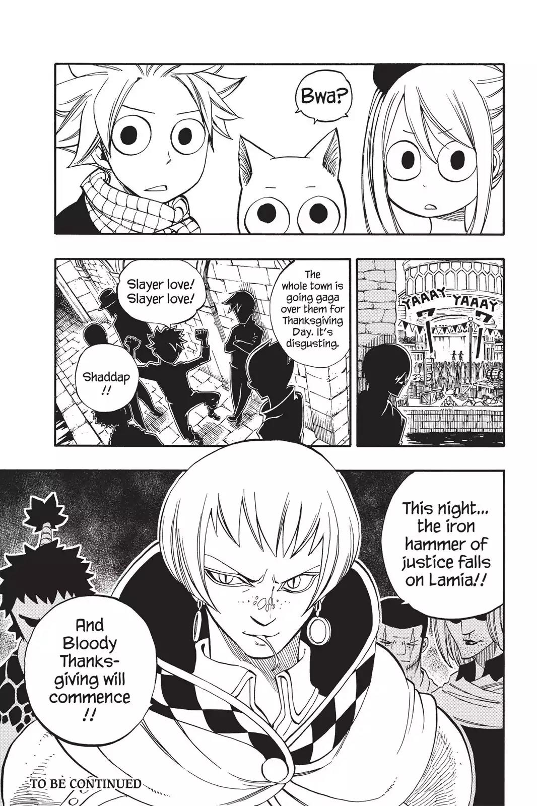 Fairy Tail Chapter 420 page 18 - Chapter 420: Lamia Scale's Thanksgiving Day