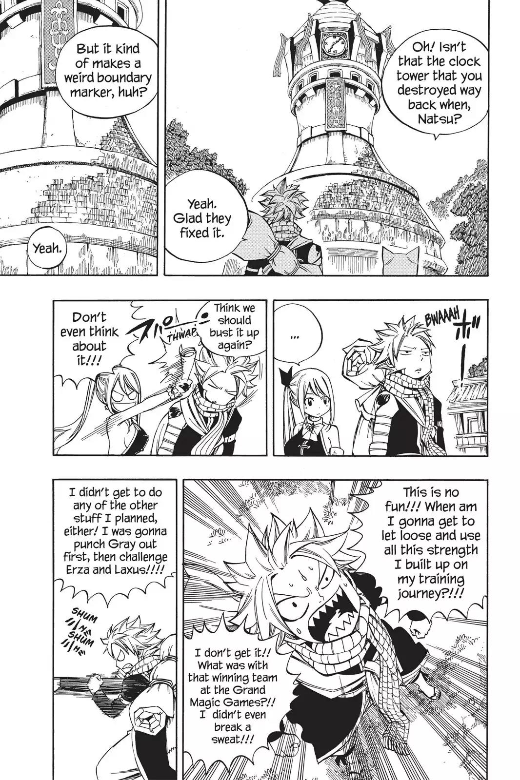 Fairy Tail Chapter 420 page 3 - Chapter 420: Lamia Scale's Thanksgiving Day