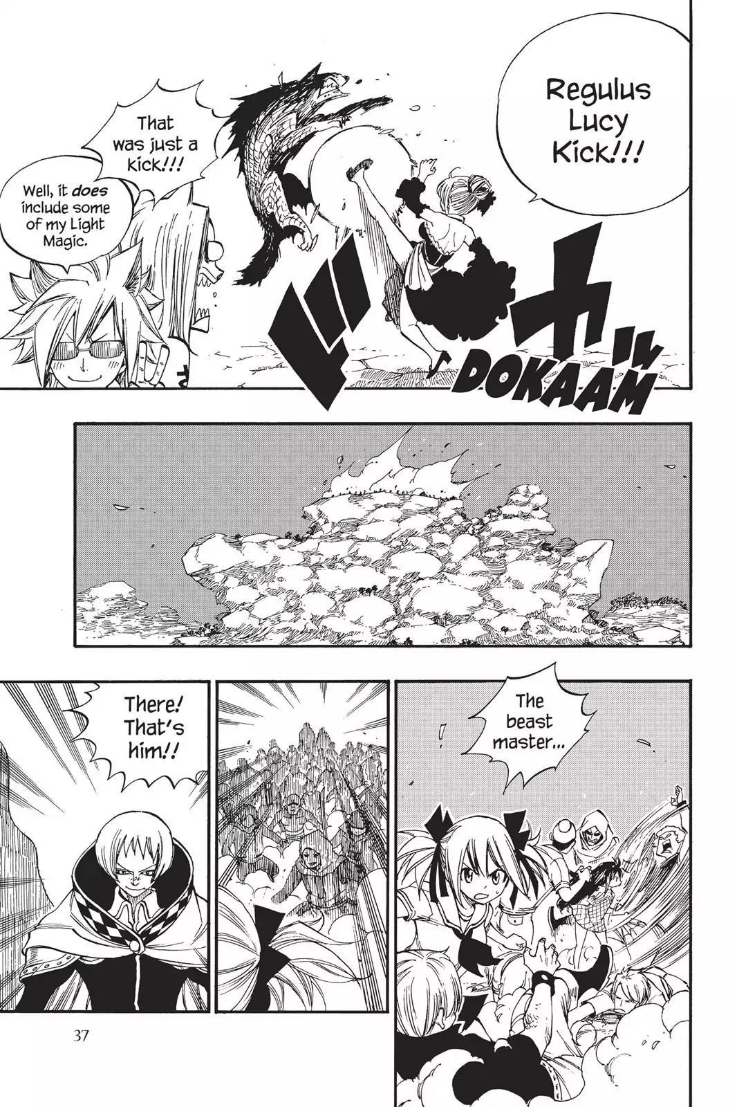 Fairy Tail Chapter 422 page 14 - Chapter 422: Orochi's Fin
