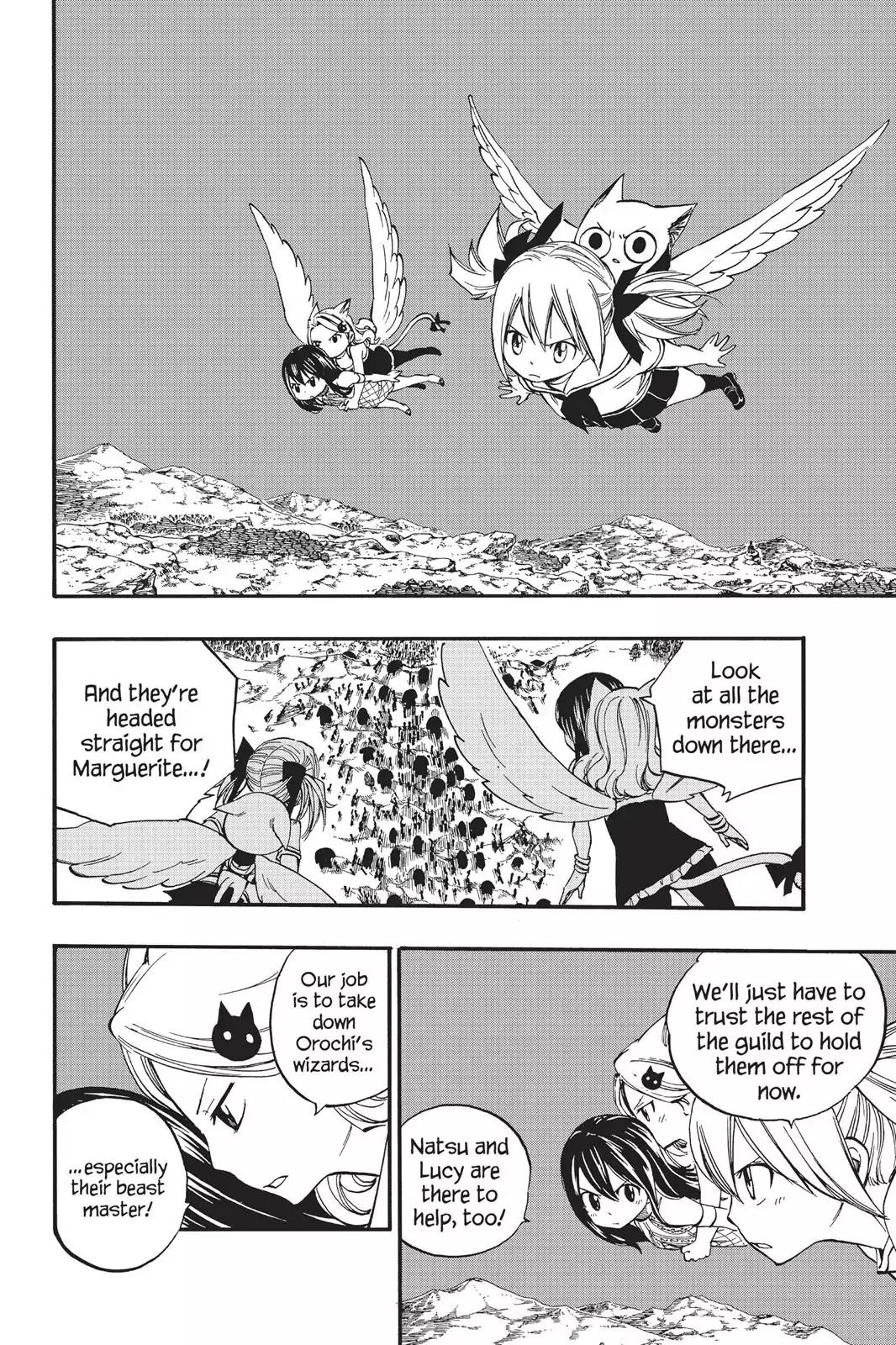 Fairy Tail Chapter 422 page 2 - Chapter 422: Orochi's Fin