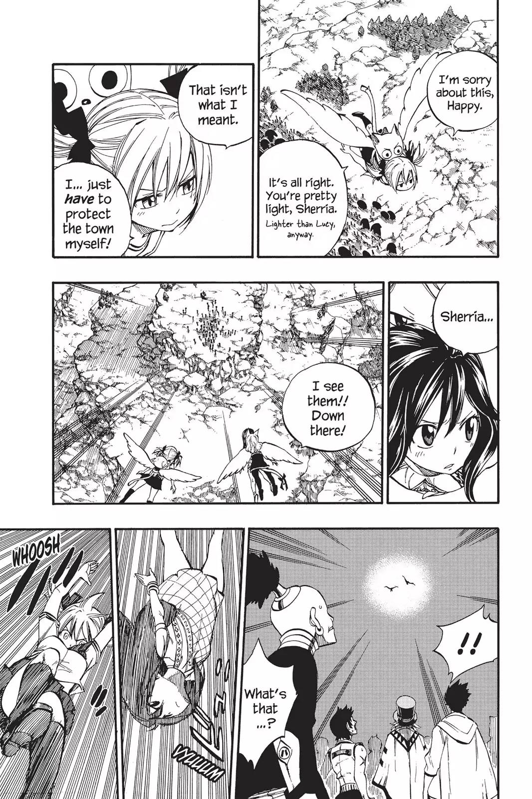 Fairy Tail Chapter 422 page 3 - Chapter 422: Orochi's Fin