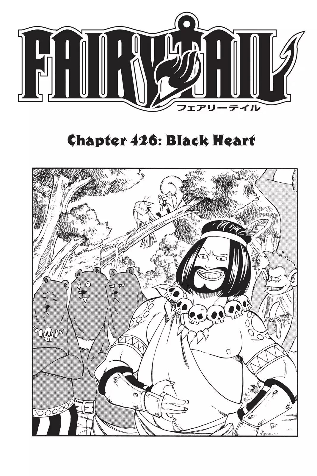 Fairy Tail Chapter 426 page 1 - Chapter 426: Black Heart
