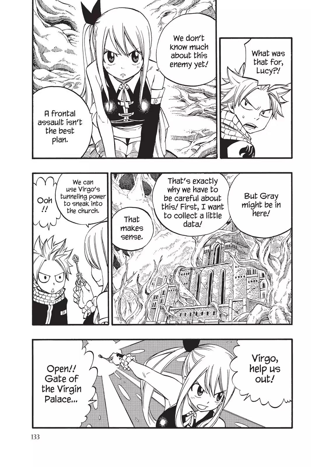 Fairy Tail Chapter 427 page 3 - Chapter 427: Pitched Underground Battle