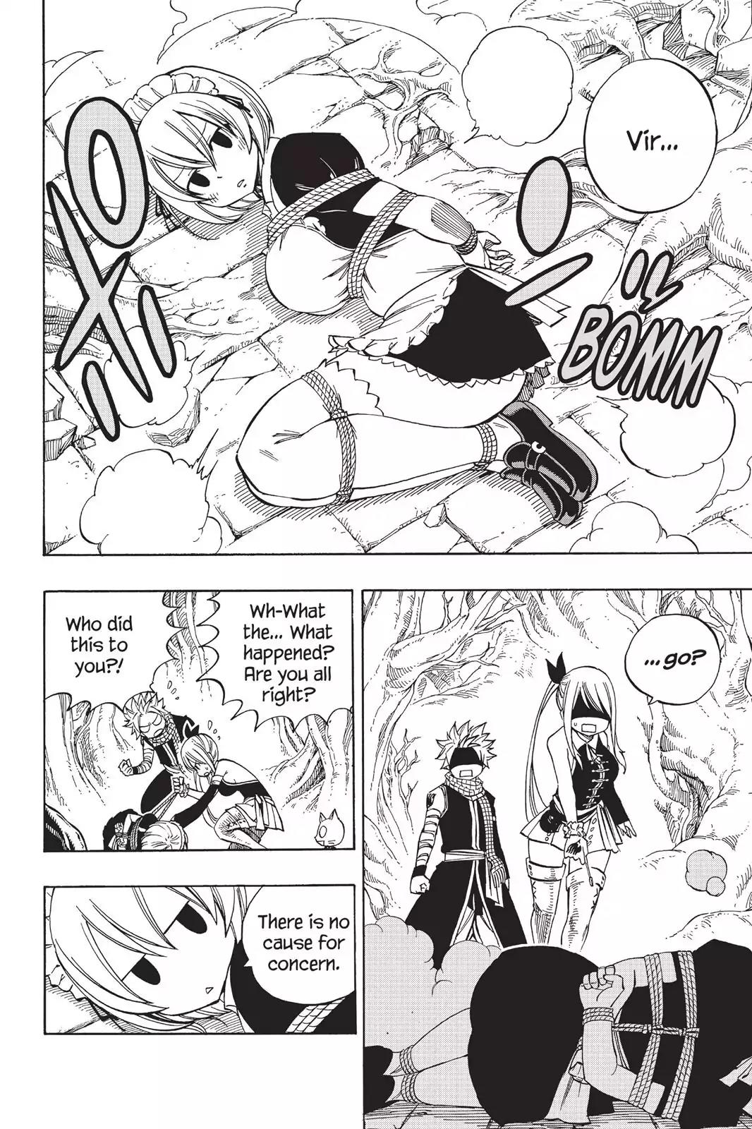 Fairy Tail Chapter 427 page 4 - Chapter 427: Pitched Underground Battle