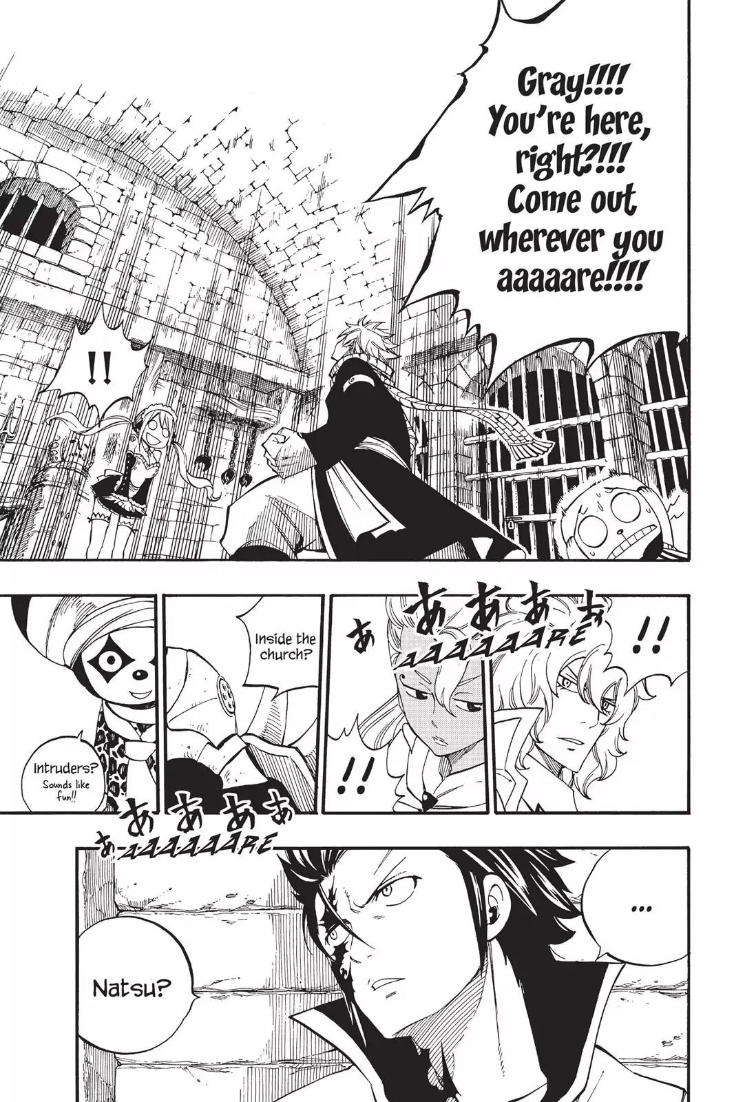 Fairy Tail Chapter 427 page 7 - Chapter 427: Pitched Underground Battle