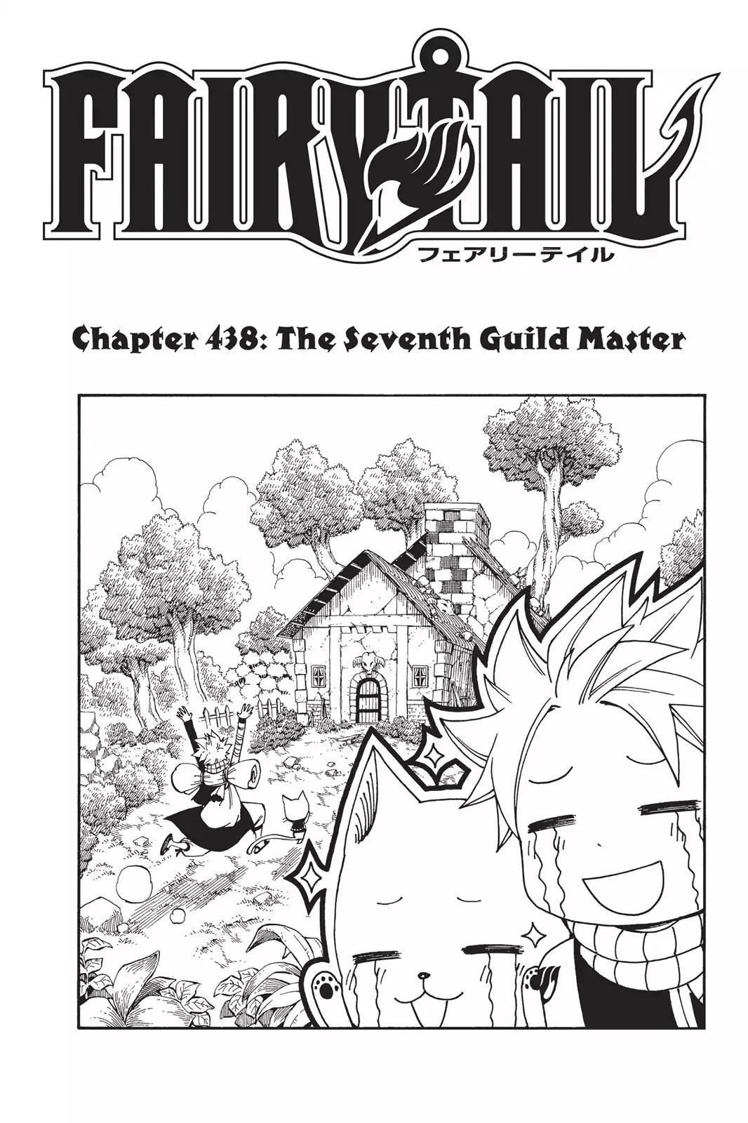Fairy Tail Chapter 438 page 1 - Chapter 438: The Seventh Guild Master
