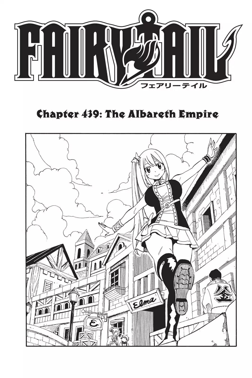 Fairy Tail Chapter 439 page 5 - Chapter 439: The Albareth Empire