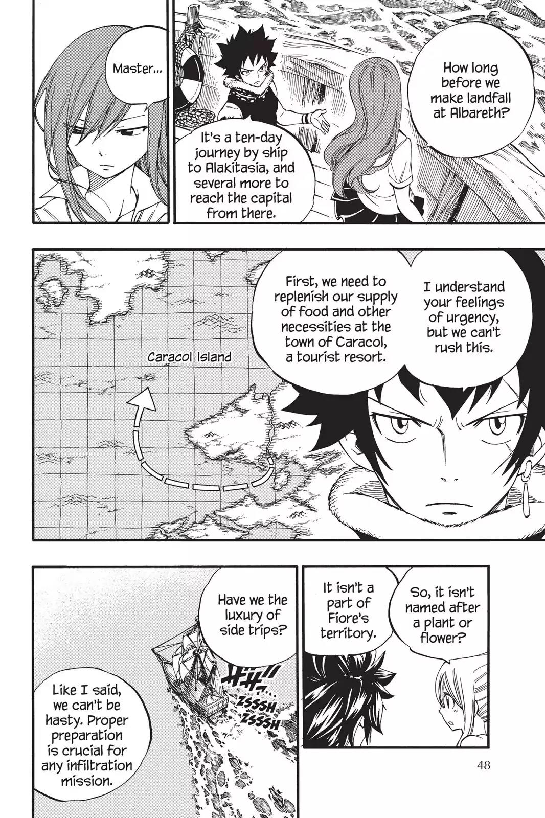 Fairy Tail Chapter 441 page 6 - Chapter 441: Caracol Island