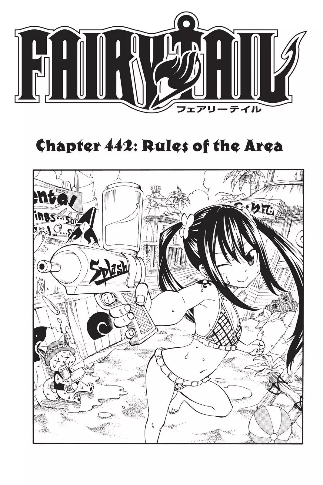 Fairy Tail Chapter 442 page 1 - Chapter 442: Rules of The Area