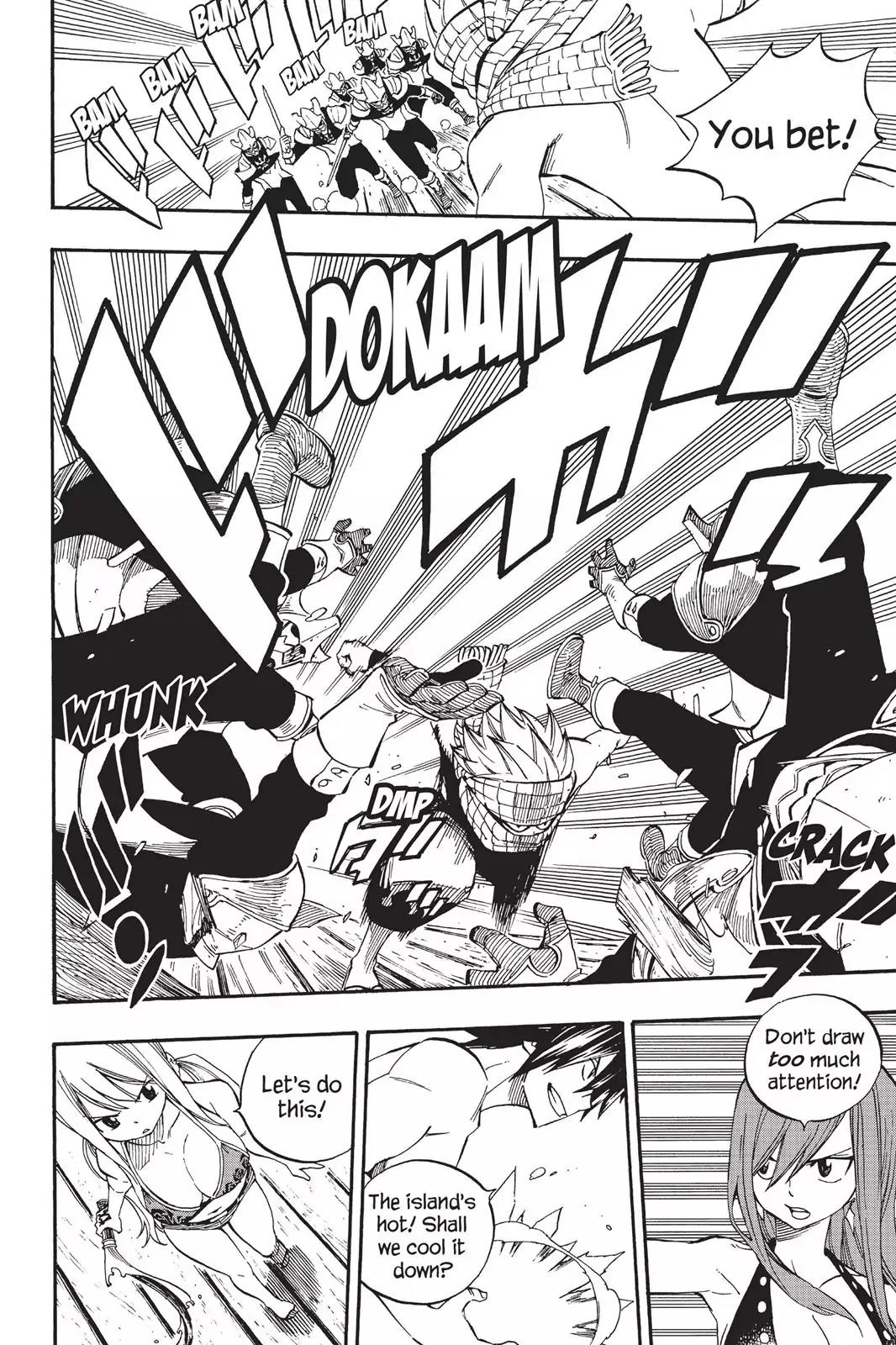 Fairy Tail Chapter 442 page 4 - Chapter 442: Rules of The Area