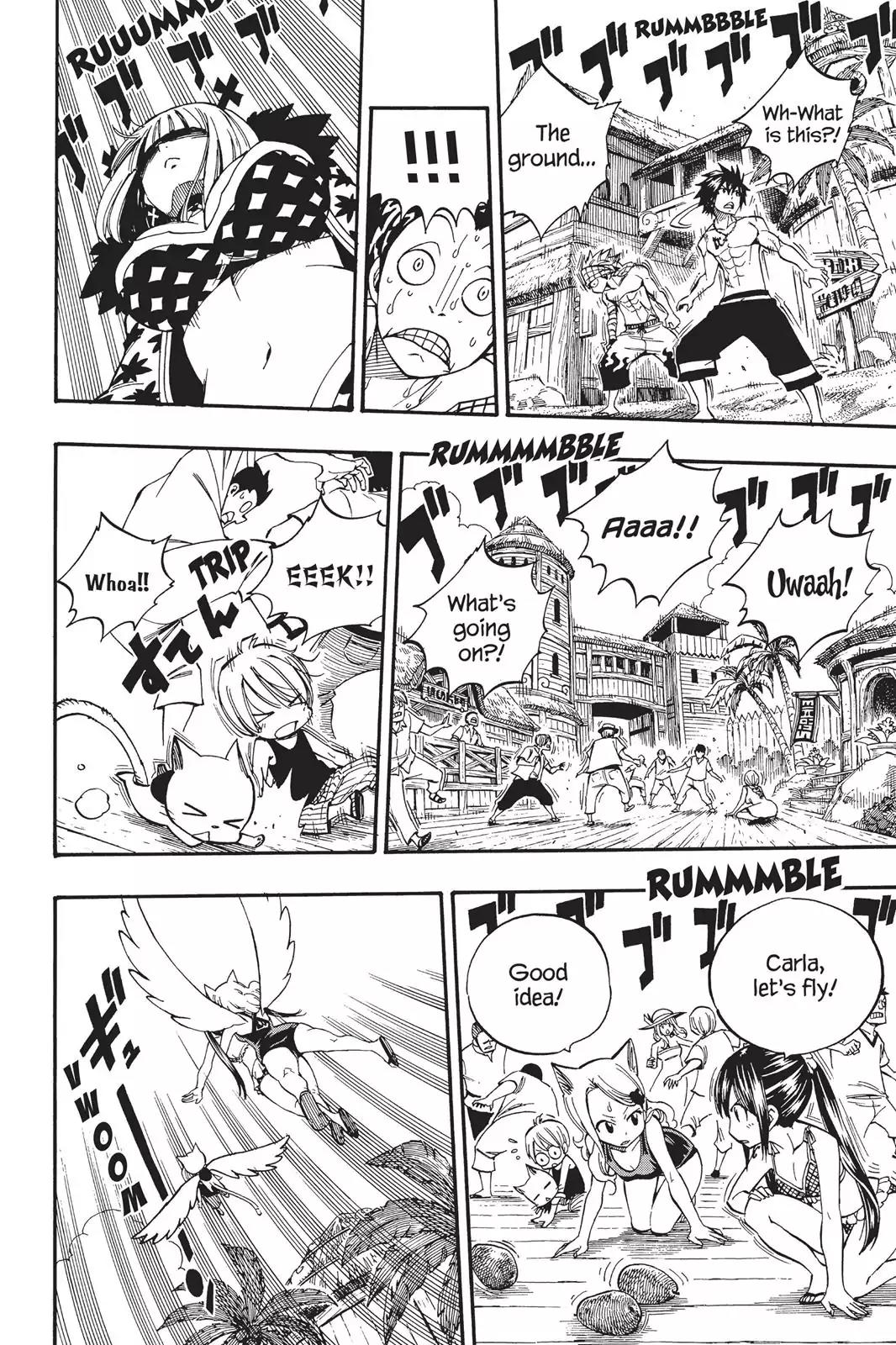Fairy Tail Chapter 443 page 14 - Chapter 443: And the Land Just Vanished