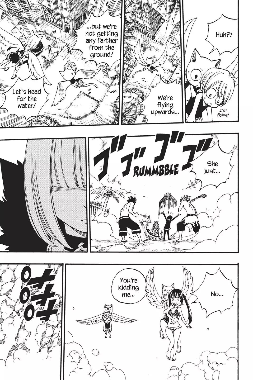 Fairy Tail Chapter 443 page 15 - Chapter 443: And the Land Just Vanished