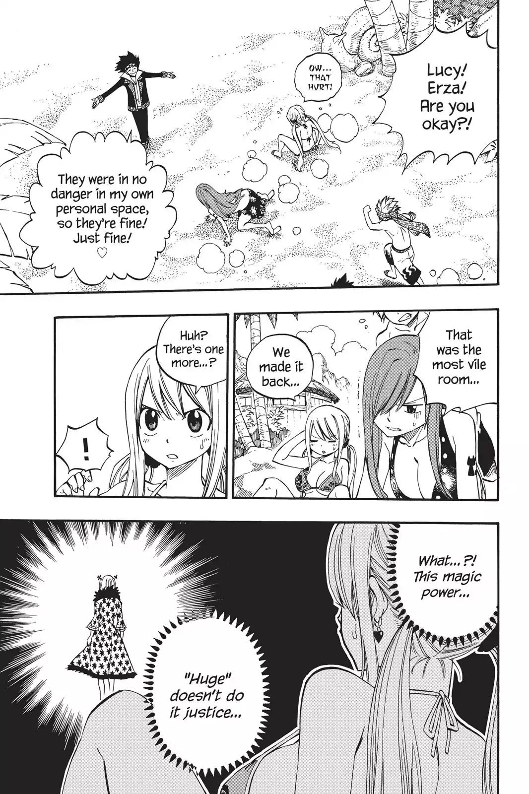 Fairy Tail Chapter 443 page 18 - Chapter 443: And the Land Just Vanished