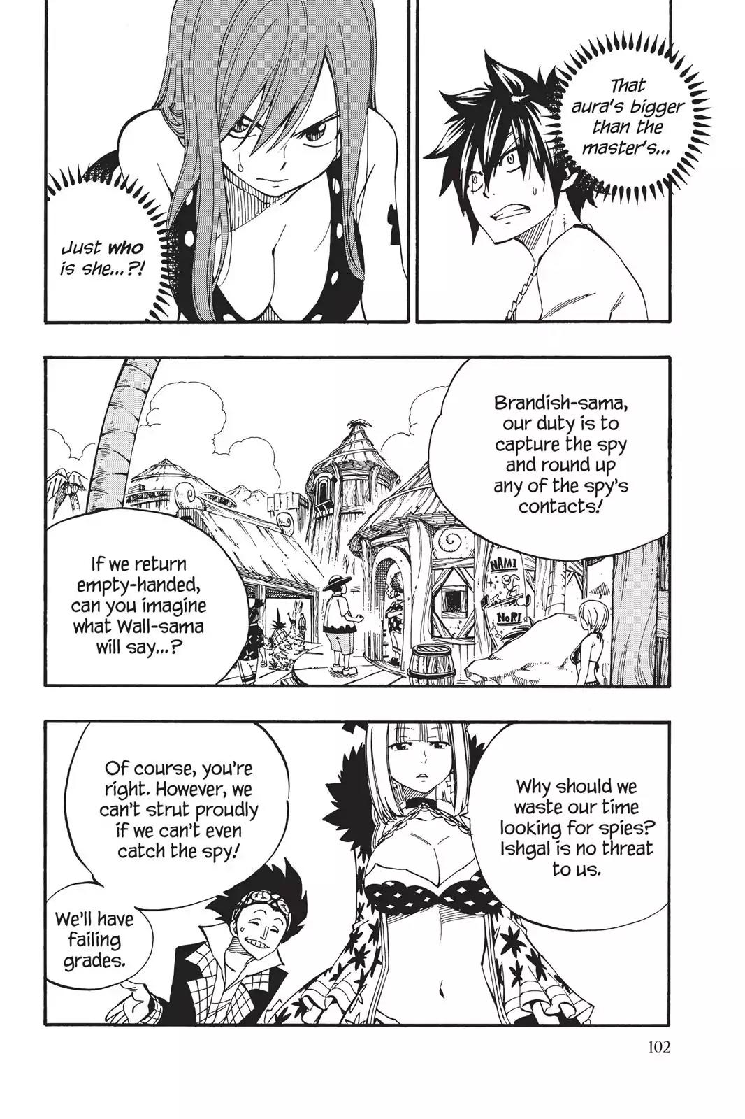 Fairy Tail Chapter 443 page 19 - Chapter 443: And the Land Just Vanished
