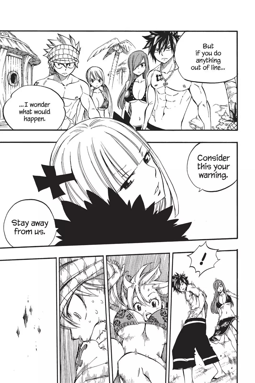 Fairy Tail Chapter 443 page 24 - Chapter 443: And the Land Just Vanished