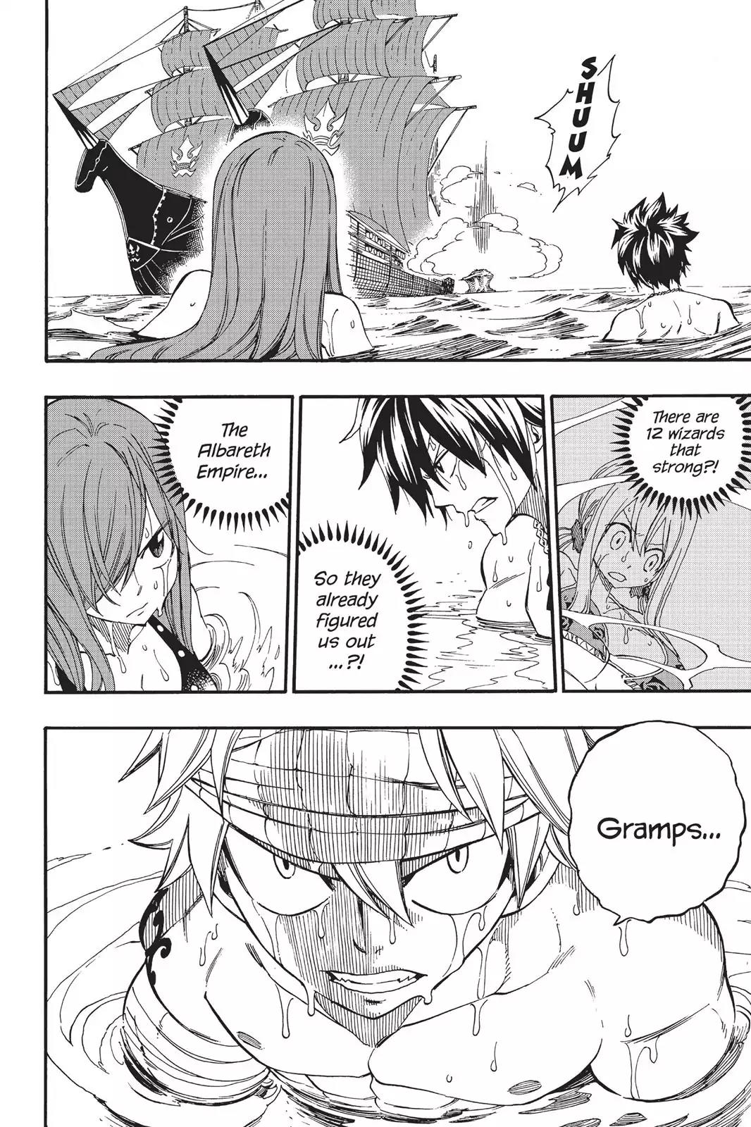 Fairy Tail Chapter 443 page 28 - Chapter 443: And the Land Just Vanished