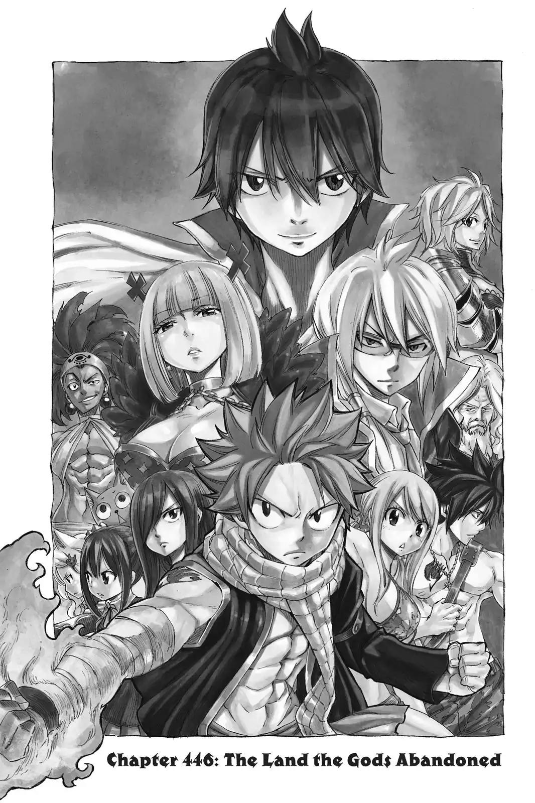 Fairy Tail Chapter 446 page 1 - Chapter 446: The Land The Gods Abandoned