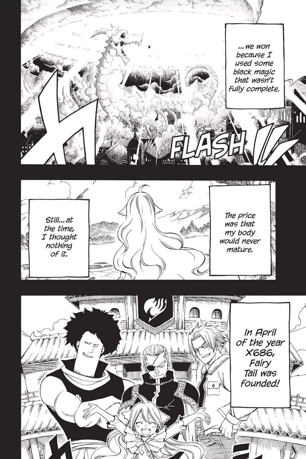 Fairy Tail Chapter 449 page 4 - Chapter 449: Mavis And Zeref