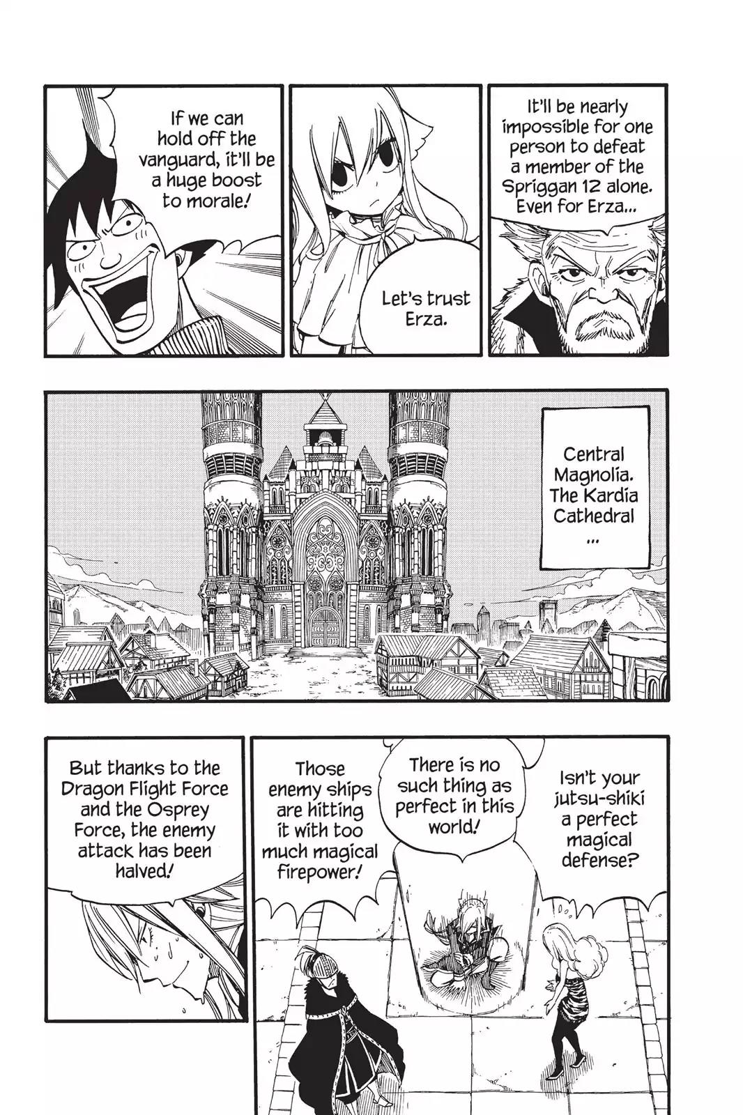 Fairy Tail Chapter 455 page 4 - Chapter 455: Defending Magnolia