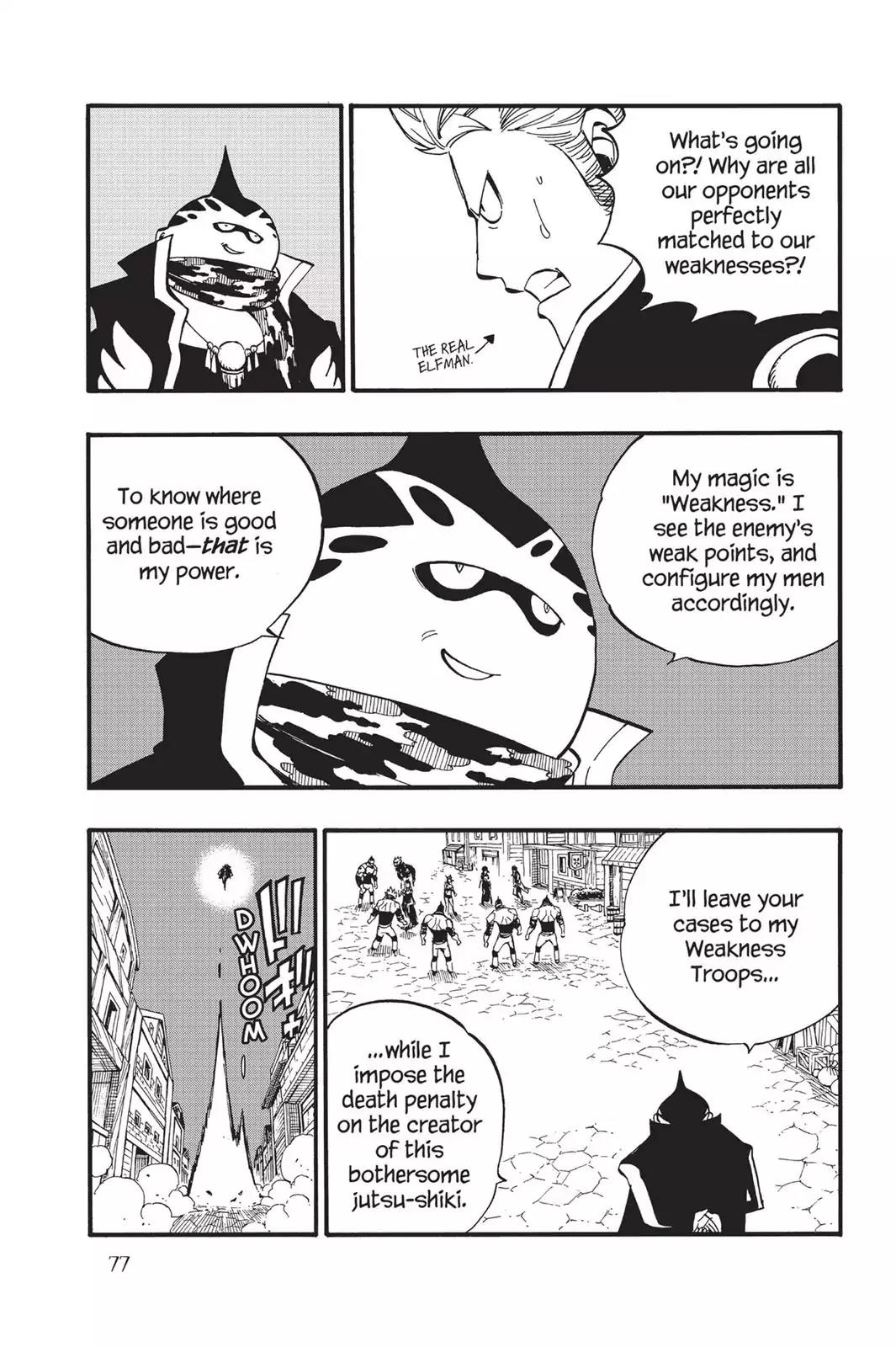 Fairy Tail Chapter 459 page 13 - Chapter 459: Weakness
