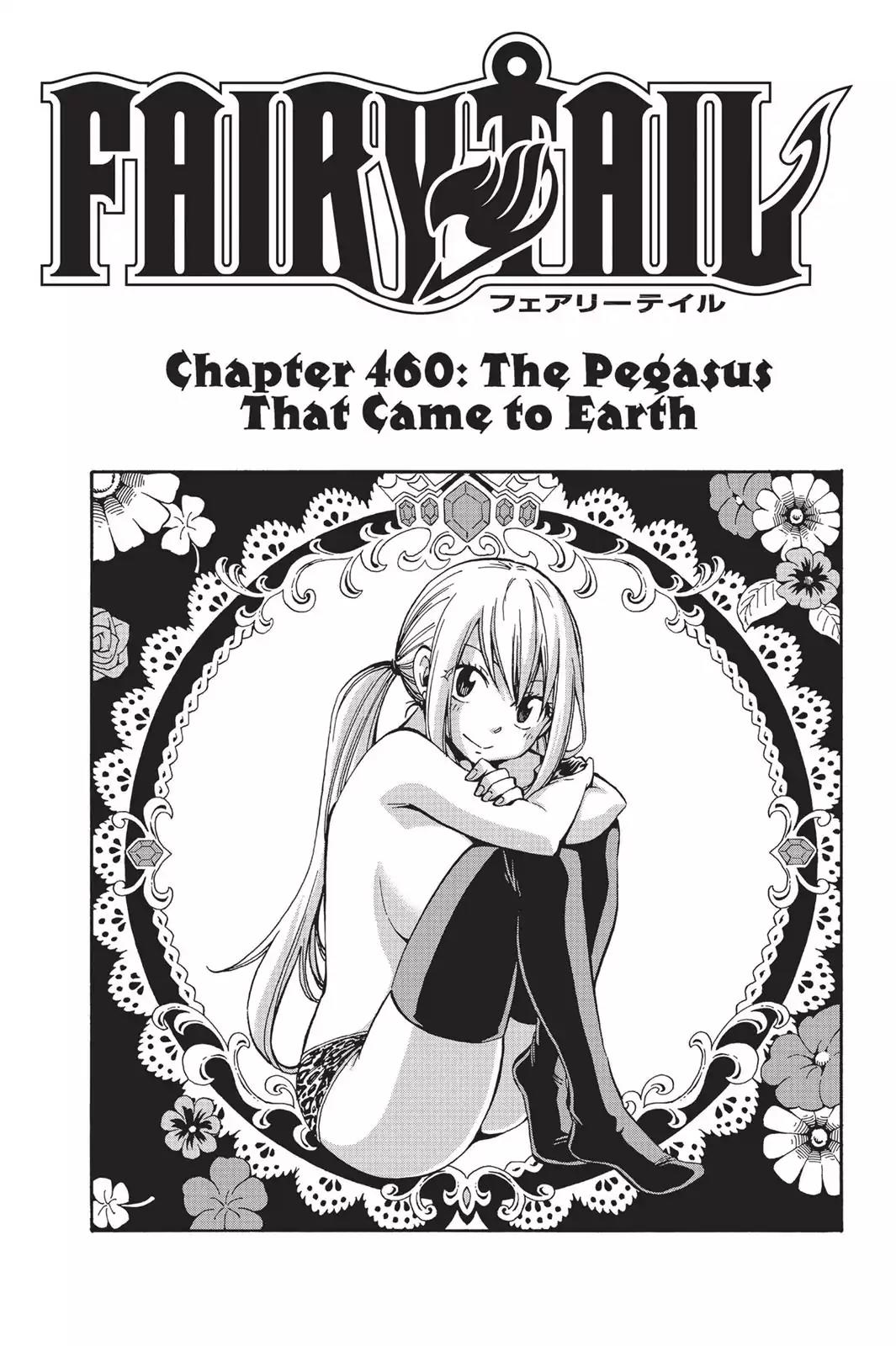 Fairy Tail Chapter 460 page 1 - Chapter 460: The Pegasus That Came to Earth