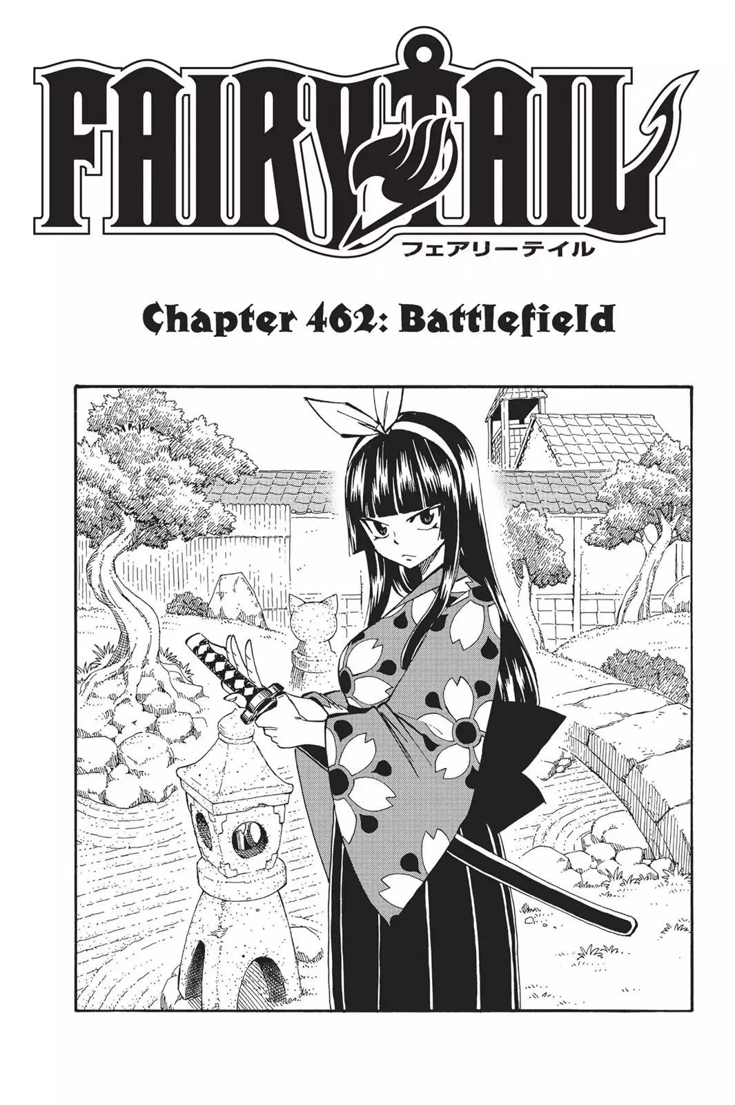 Fairy Tail Chapter 462 page 1 - Chapter 462: Battlefield
