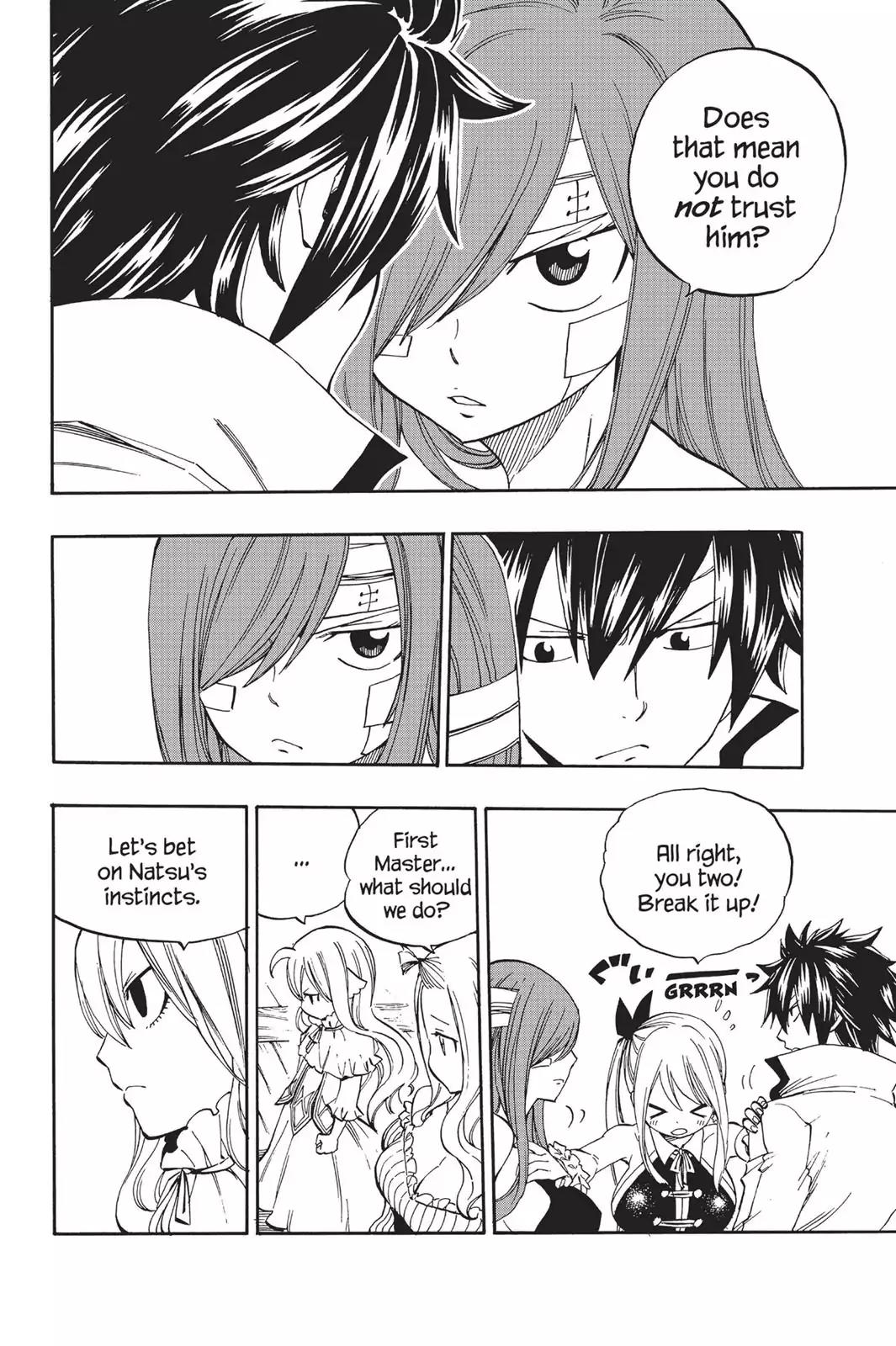 Fairy Tail Chapter 463 page 4 - Chapter 463: Black Carpet