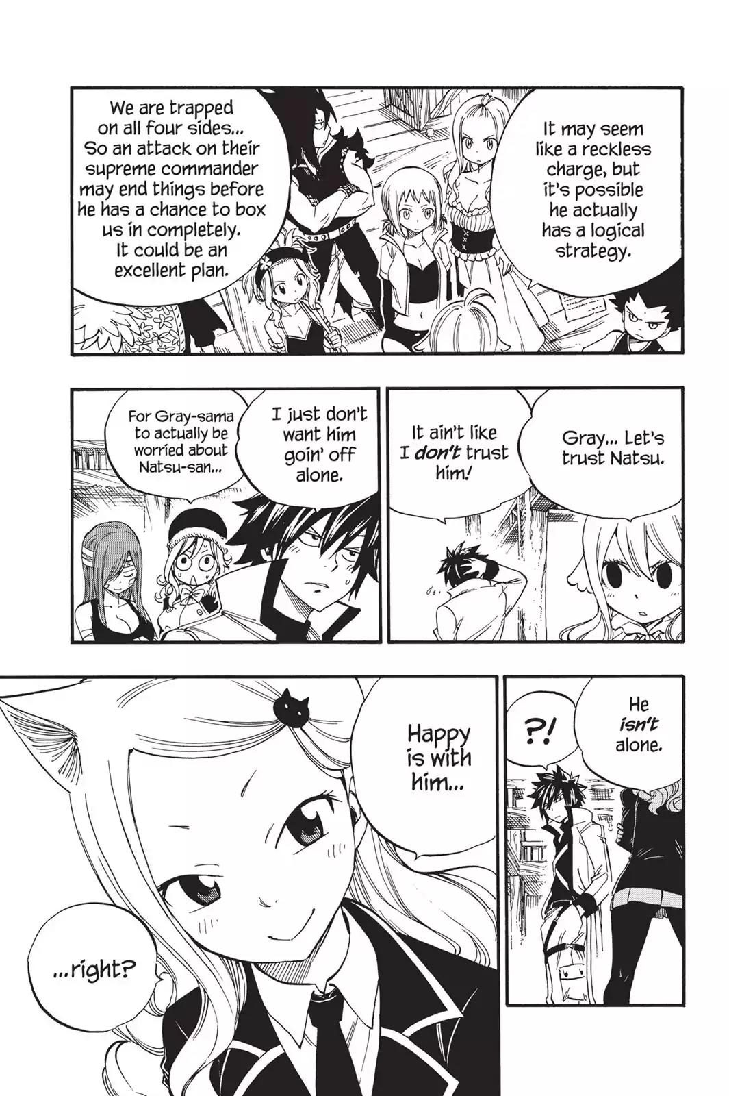 Fairy Tail Chapter 463 page 5 - Chapter 463: Black Carpet