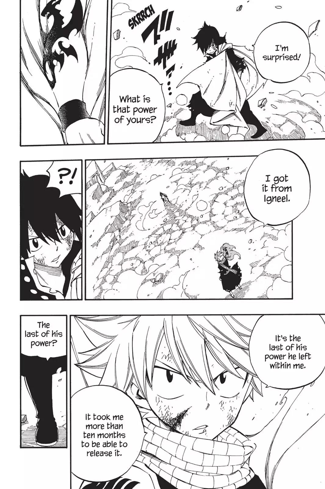Fairy Tail Chapter 464 page 16 - Chapter 464: Natsu Vs. Zeref