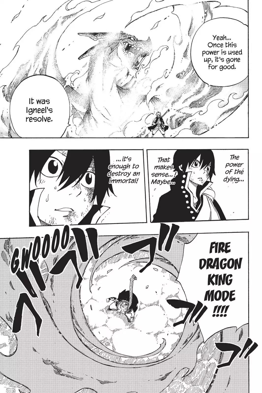 Fairy Tail Chapter 464 page 17 - Chapter 464: Natsu Vs. Zeref