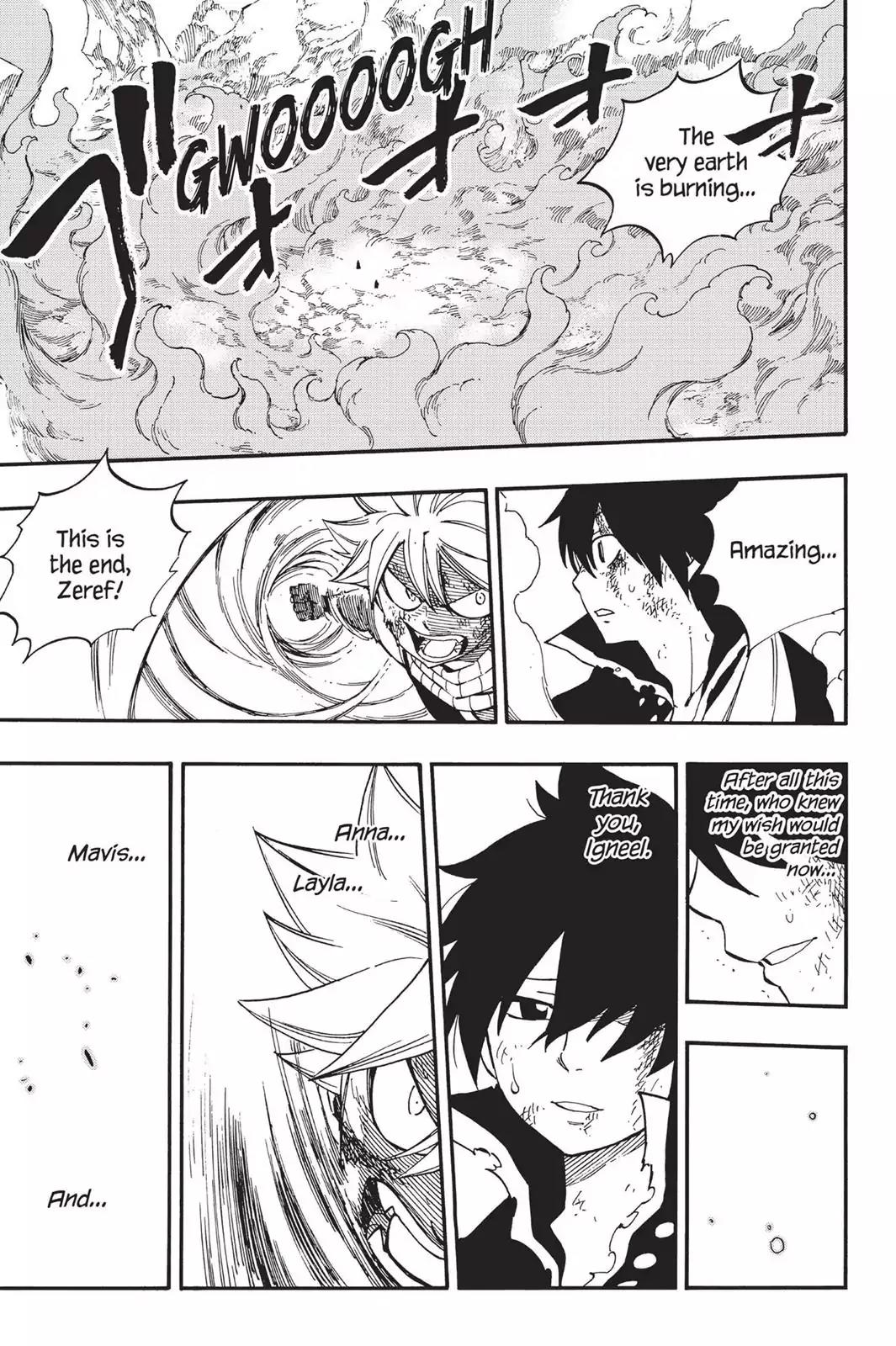 Fairy Tail Chapter 464 page 19 - Chapter 464: Natsu Vs. Zeref