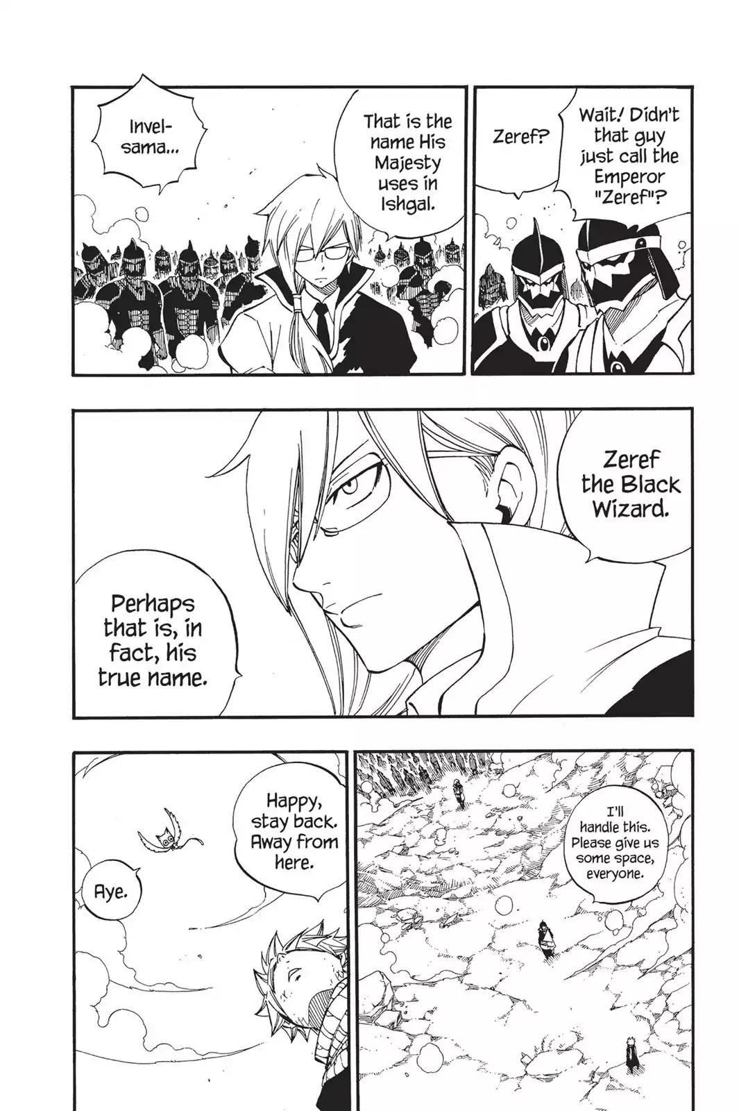 Fairy Tail Chapter 464 page 3 - Chapter 464: Natsu Vs. Zeref
