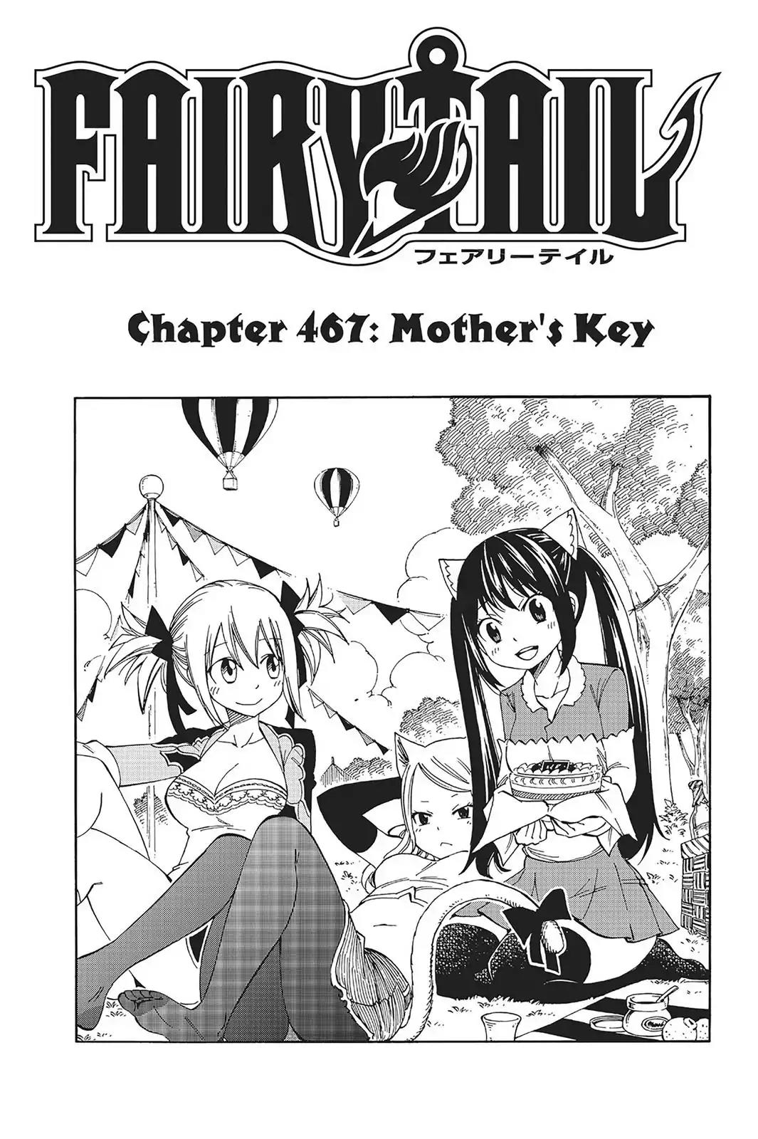 Fairy Tail Chapter 467 page 1 - Chapter 467: Mother's Key