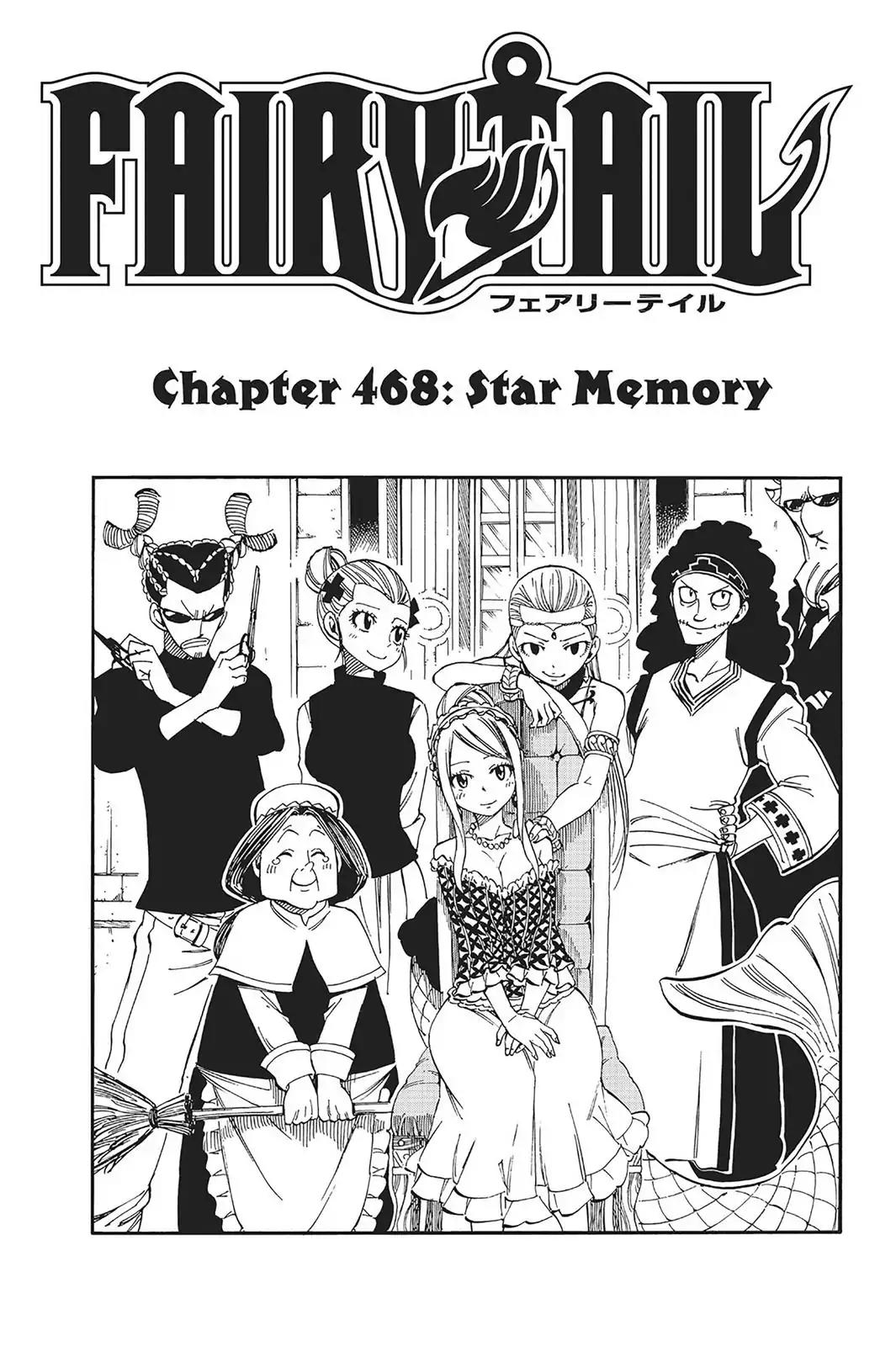 Fairy Tail Chapter 468 page 1 - Chapter 468: Star Memory