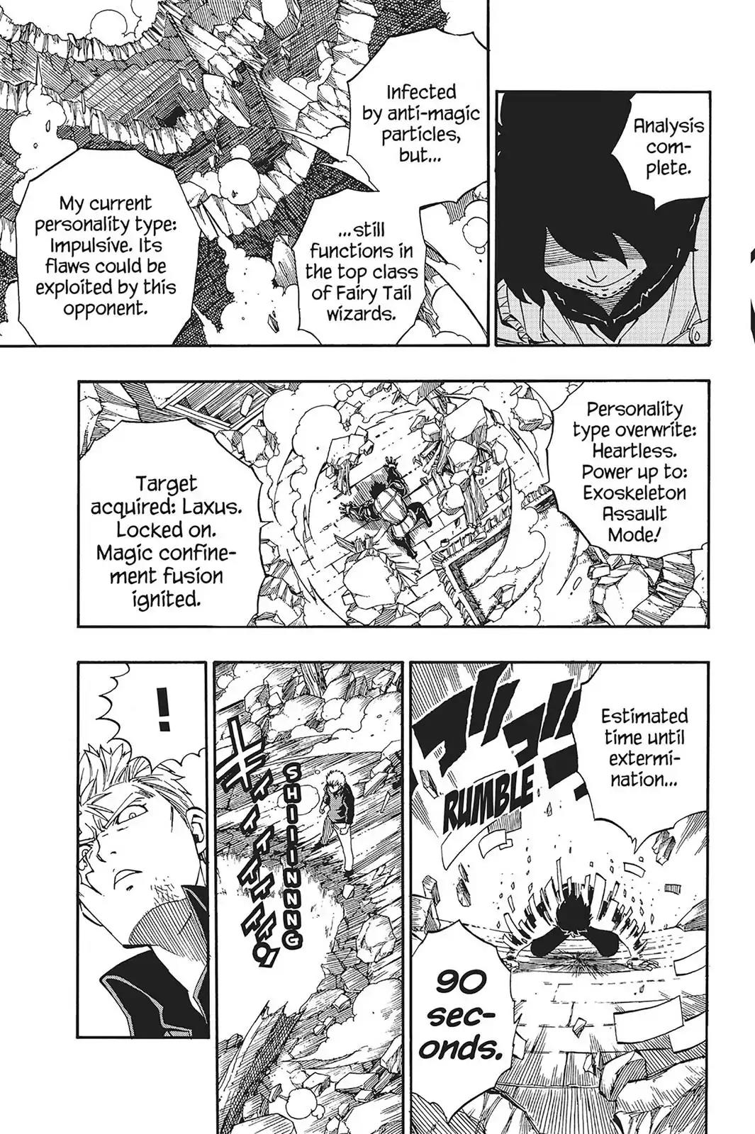 Fairy Tail Chapter 472 page 17 - Chapter 472: Laxus vs. Wall