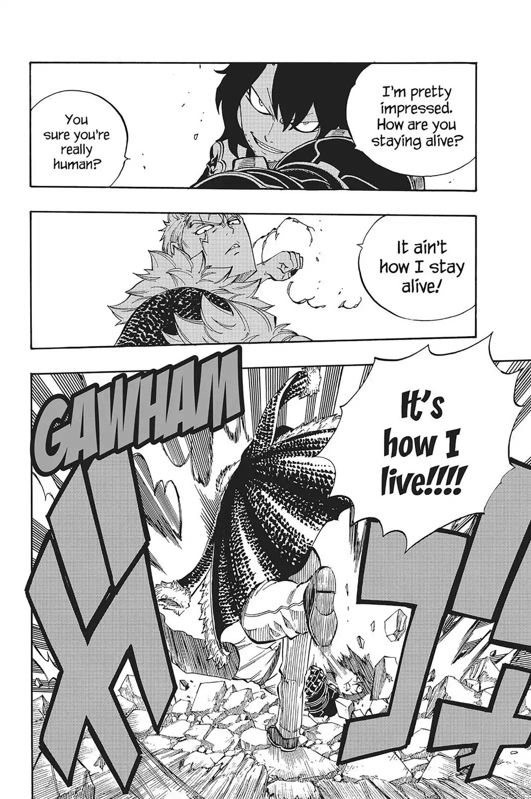 Fairy Tail Chapter 472 page 8 - Chapter 472: Laxus vs. Wall