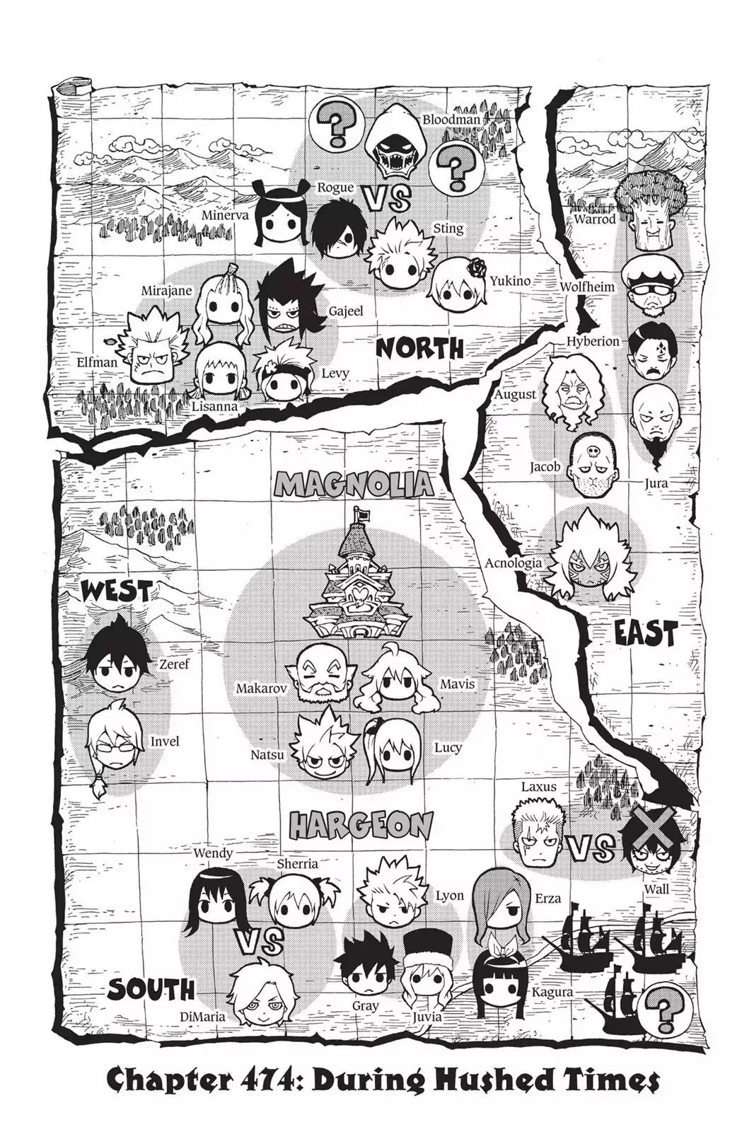 Fairy Tail Chapter 474 page 4 - Chapter 474: During Hushed Times