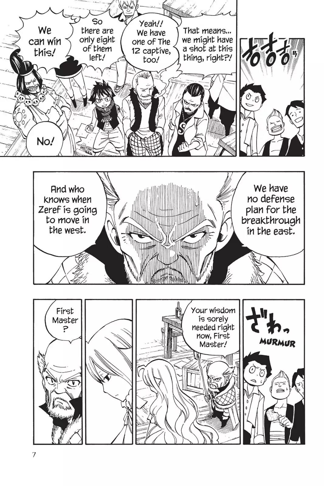 Fairy Tail Chapter 474 page 8 - Chapter 474: During Hushed Times