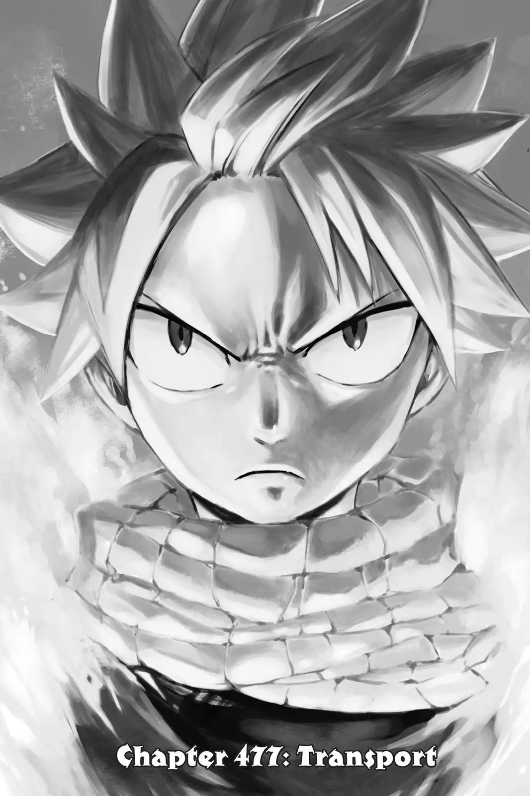 Fairy Tail Chapter 477 page 1 - Chapter 477: Transport