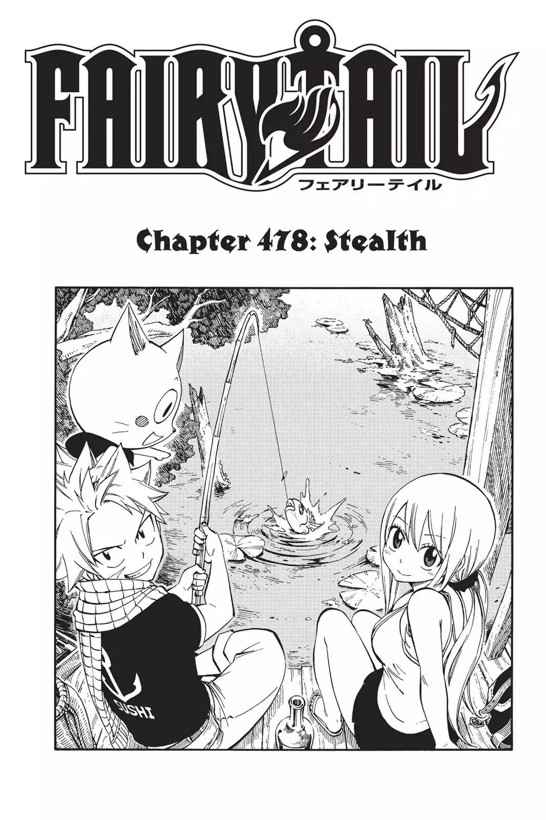 Fairy Tail Chapter 478 page 1 - Chapter 478: Stealth