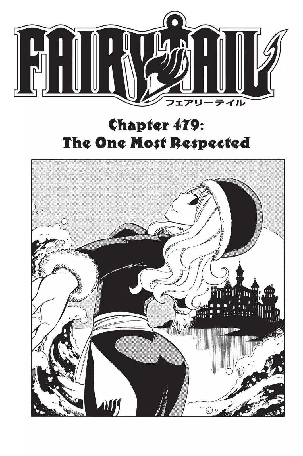 Fairy Tail Chapter 479 page 1 - Chapter 479: The One Most Respected