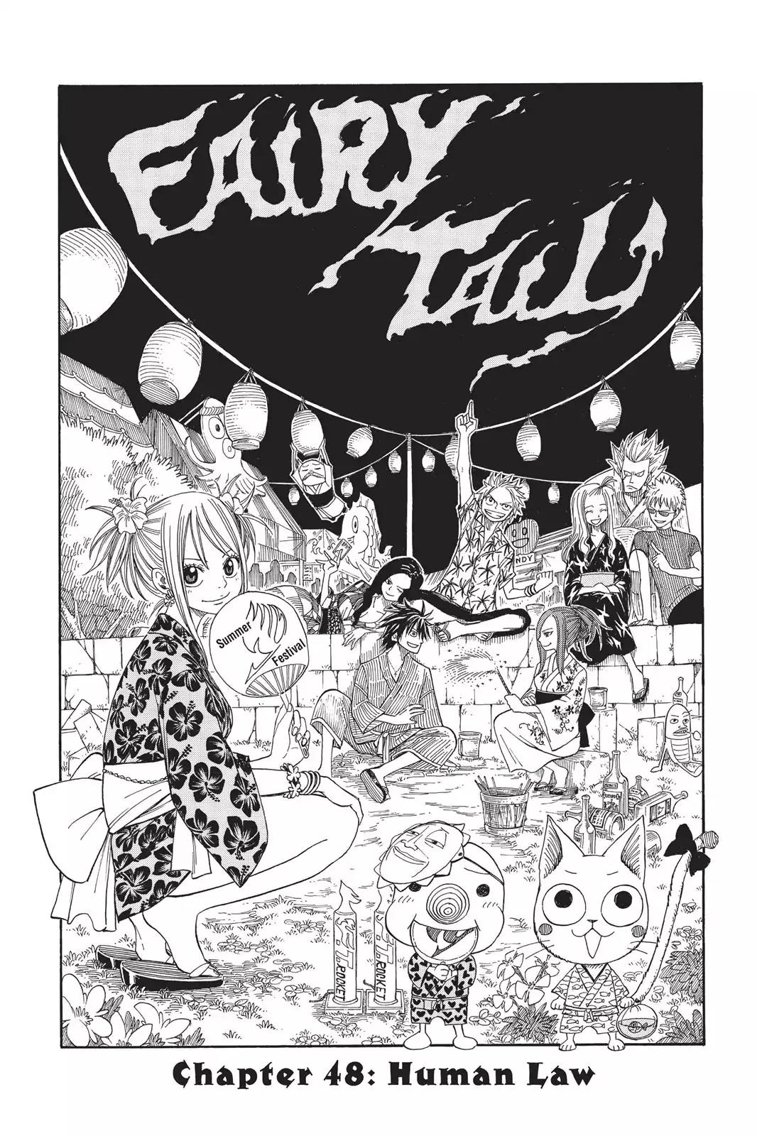 Fairy Tail Chapter 48 page 1 - Chapter 48: Human Law