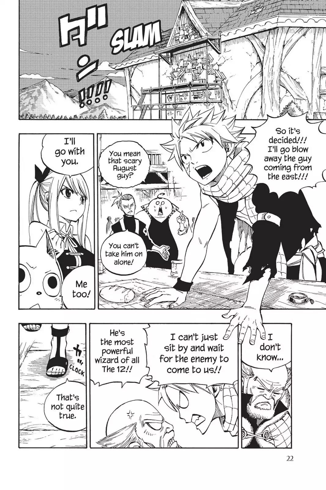 Fairy Tail Chapter 483 page 22 - Chapter 483: Seven Stars