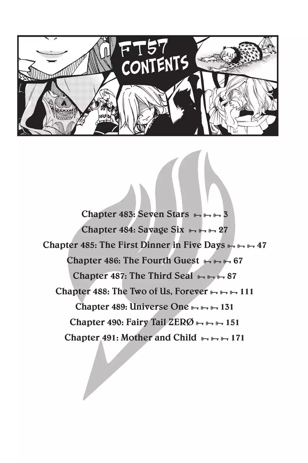 Fairy Tail Chapter 483 page 3 - Chapter 483: Seven Stars